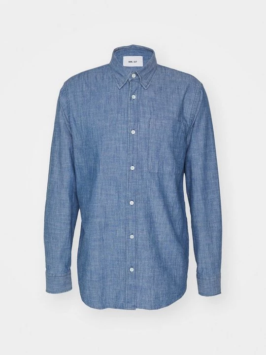 Foto van product Overhemd NN.07 lichtblauw denim