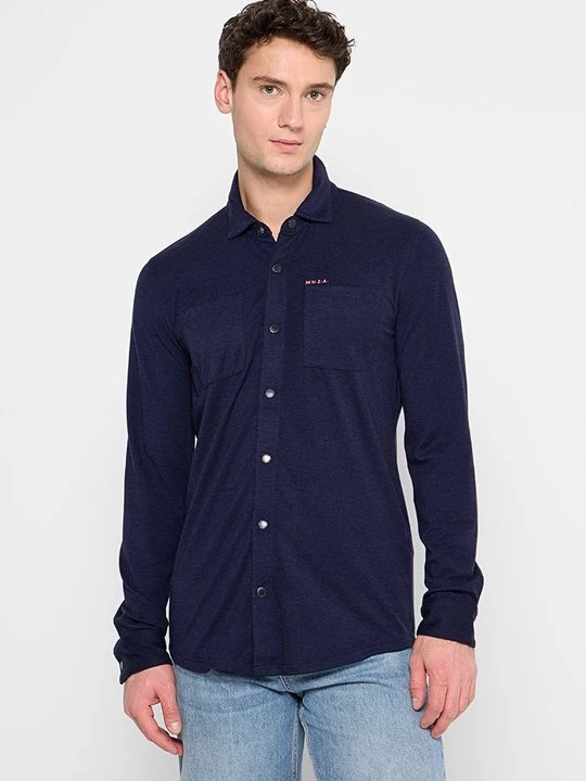 Foto van product Overhemd NZA New Zealand Auckland donkerblauw