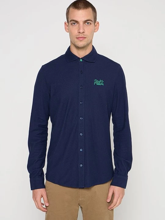 Foto van product Overhemd NZA New Zealand Auckland donkerblauw