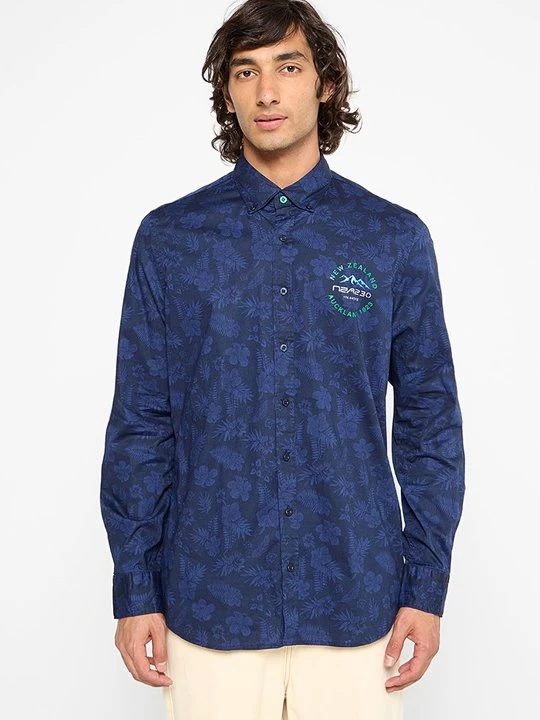 Foto van product Overhemd NZA New Zealand Auckland donkerblauw