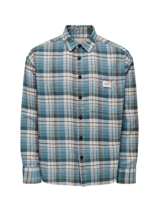 Foto van product Overhemd Only & Sons blauw
