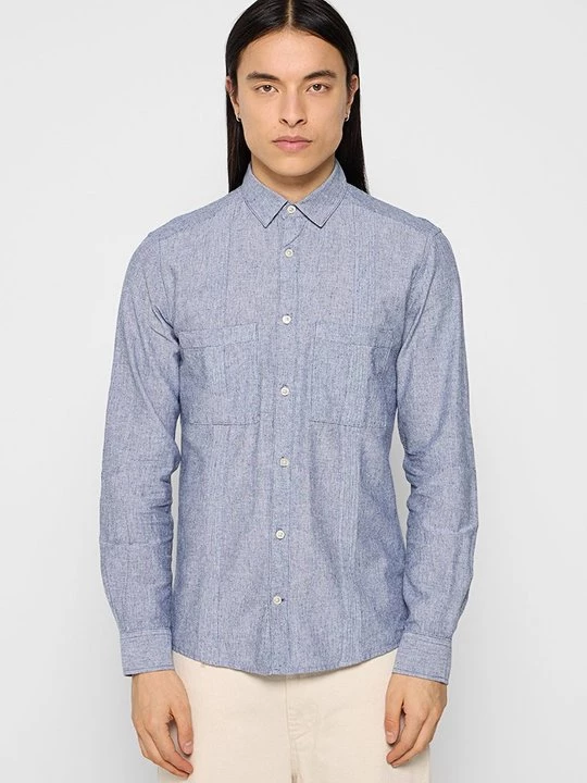 Foto van product Overhemd Only & Sons blauw