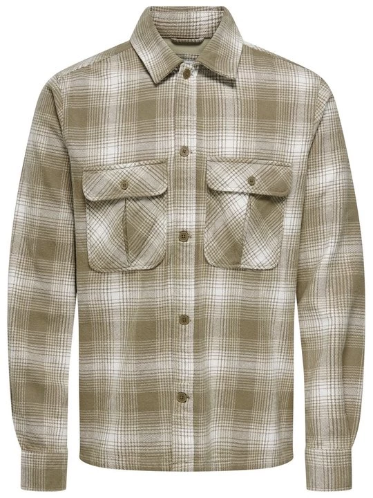 Foto van product Overhemd Only & Sons bruin