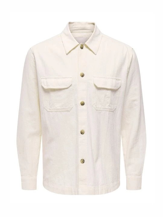 Foto van product Overhemd Only & Sons crème
