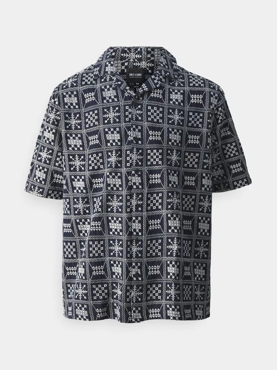 Foto van product Overhemd Only & Sons donkerblauw