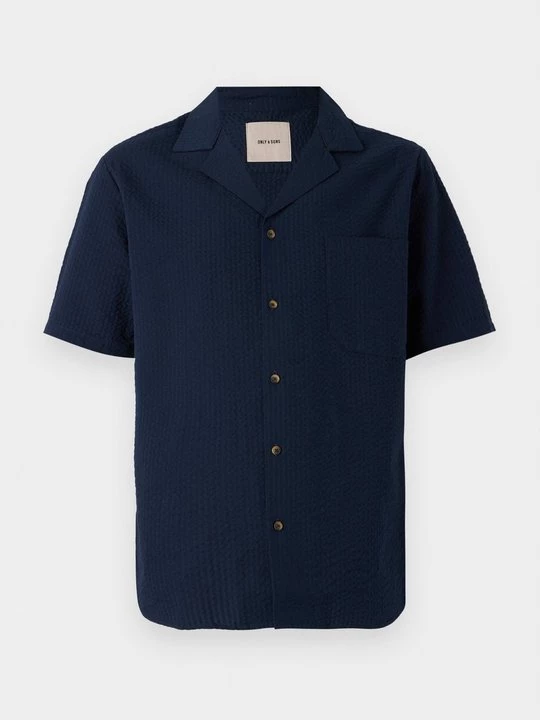 Foto van product Overhemd Only & Sons donkerblauw