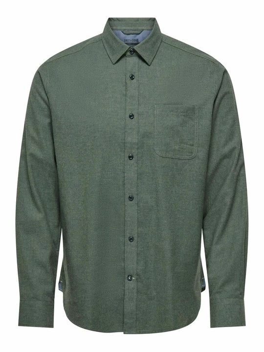 Foto van product Overhemd Only & Sons grijs