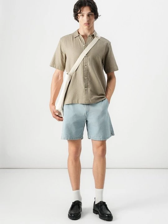 Foto van product Overhemd Only & Sons olijfgroen