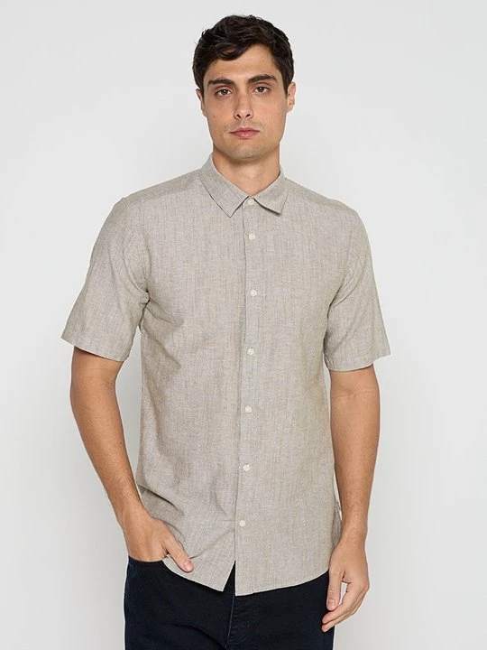 Foto van product Overhemd Only & Sons olijfgroen