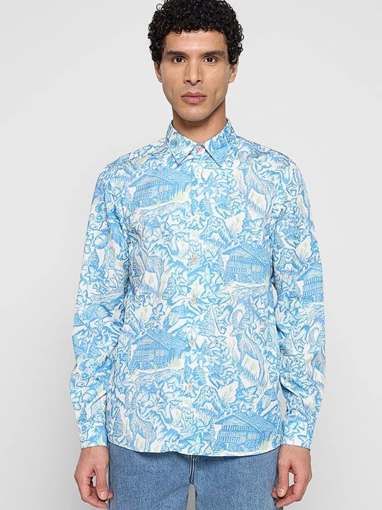Foto van product Overhemd Paul Smith blauw