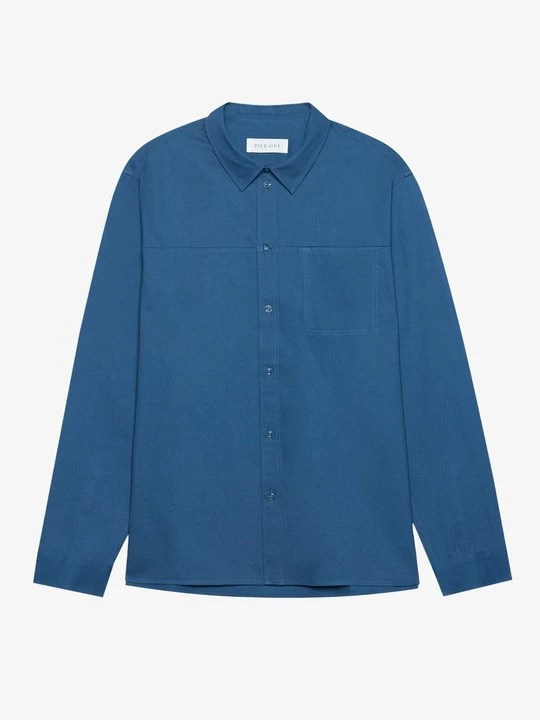 Foto van product Overhemd Pier One By Zalando donkerblauw