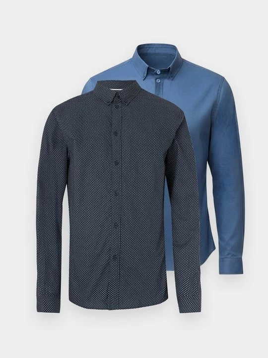 Foto van product Overhemd Pier One By Zalando donkerblauw