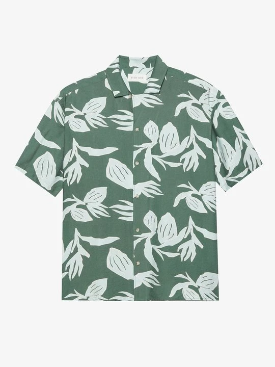 Foto van product Overhemd Pier One By Zalando donkergroen
