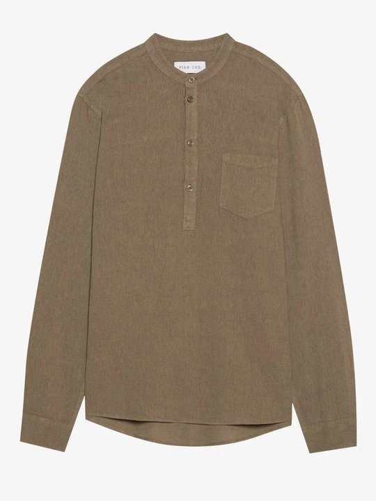 Foto van product Overhemd Pier One By Zalando olijfgroen