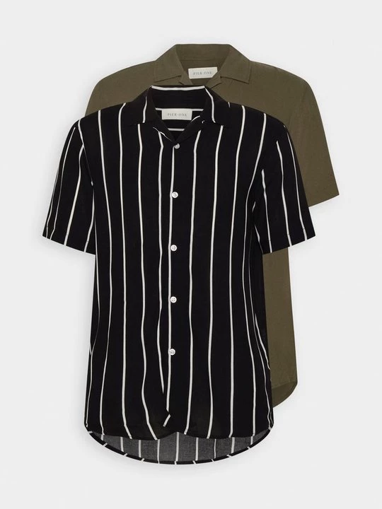 Foto van product Overhemd Pier One By Zalando olijfgroen