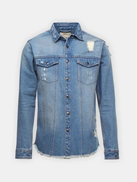 Foto van product Overhemd Redefined Rebel lichtblauw