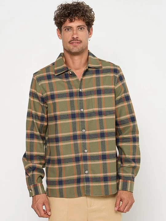 Foto van product Overhemd Revolution groen