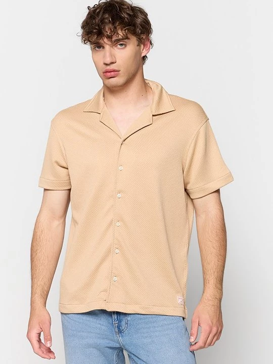 Foto van product Overhemd Scotch & Soda beżowy