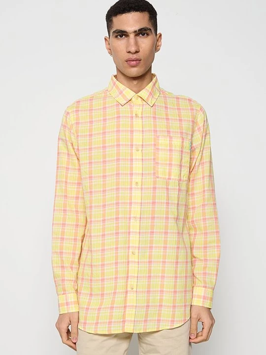Foto van product Overhemd Scotch & Soda geel