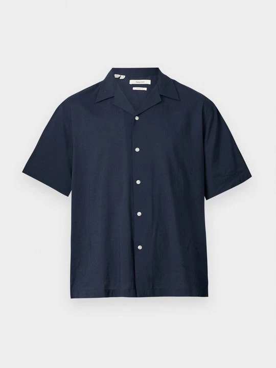 Foto van product Overhemd Selected donkerblauw
