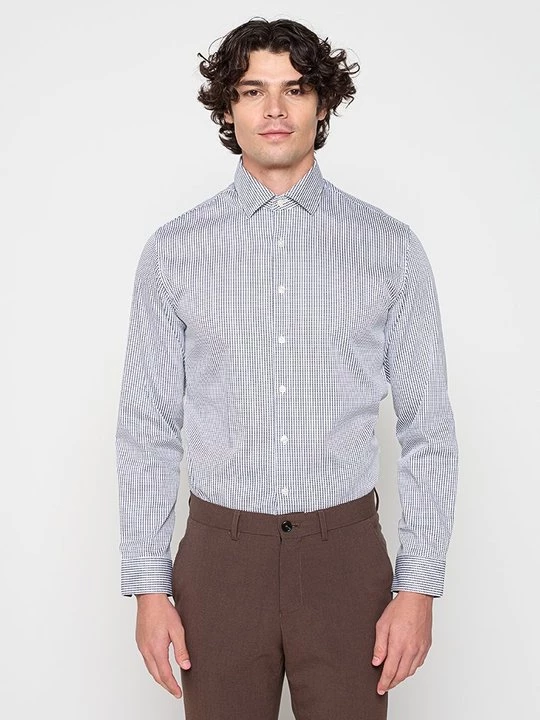 Foto van product Overhemd Selected donkerblauw