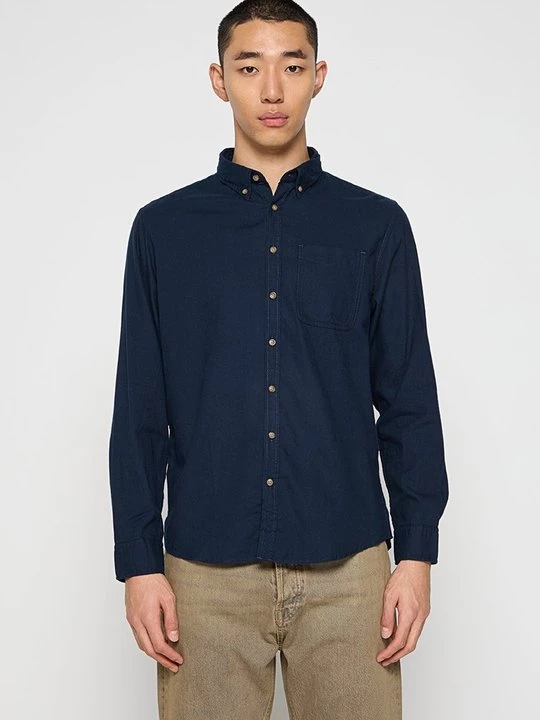 Foto van product Overhemd Selected donkerblauw