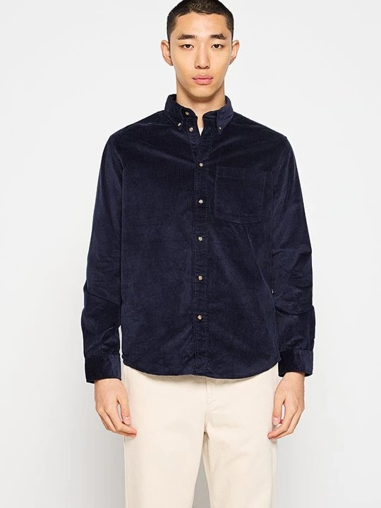 Foto van product Overhemd Selected donkerblauw