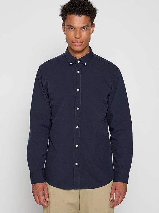 Foto van product Overhemd Selected donkerblauw