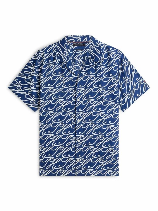 Foto van product Overhemd Tommy Hilfiger blauw