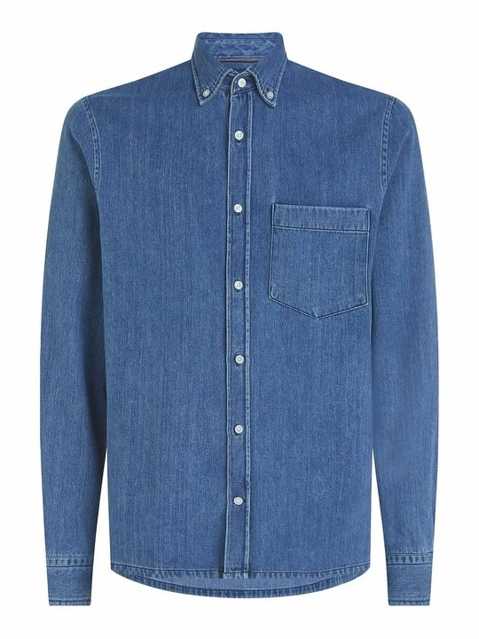Foto van product Overhemd Tommy Hilfiger blauw
