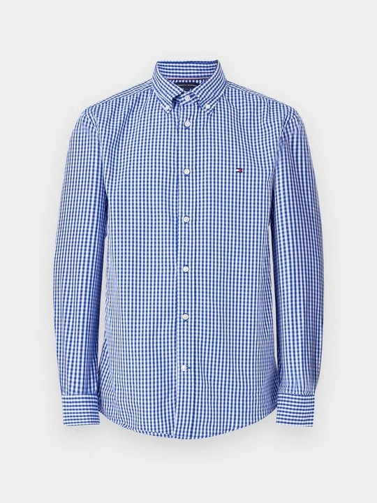 Foto van product Overhemd Tommy Hilfiger donkerblauw