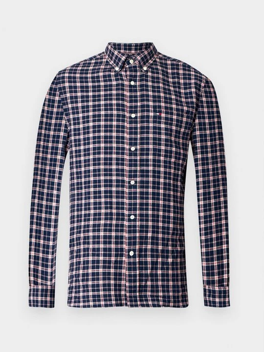 Foto van product Overhemd Tommy Hilfiger donkerblauw