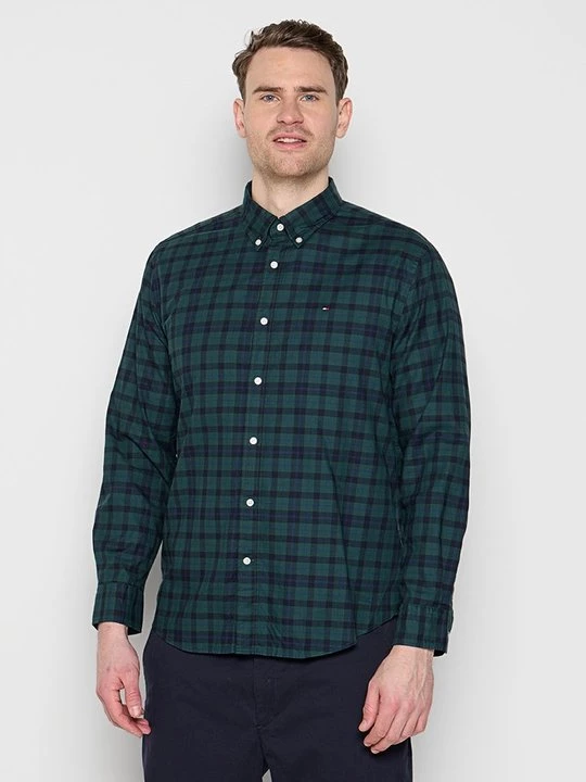 Foto van product Overhemd Tommy Hilfiger donkerblauw