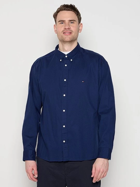 Foto van product Overhemd Tommy Hilfiger donkerblauw