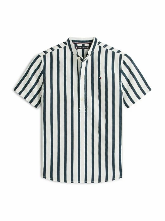 Foto van product Overhemd Tommy Hilfiger donkerblauw