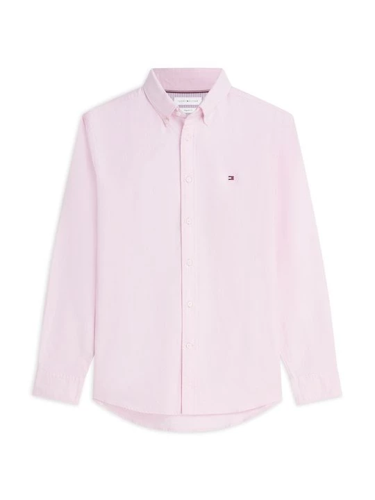 Foto van product Overhemd Tommy Hilfiger donkerroze