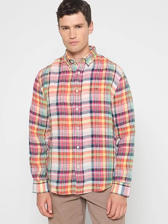 Foto van product Overhemd Tommy Hilfiger geel