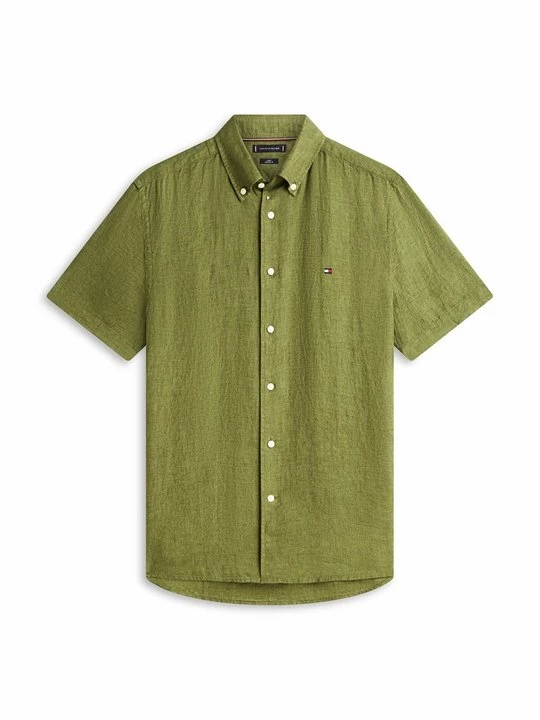 Foto van product Overhemd Tommy Hilfiger groen