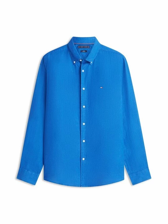 Foto van product Overhemd Tommy Hilfiger koningsblauw