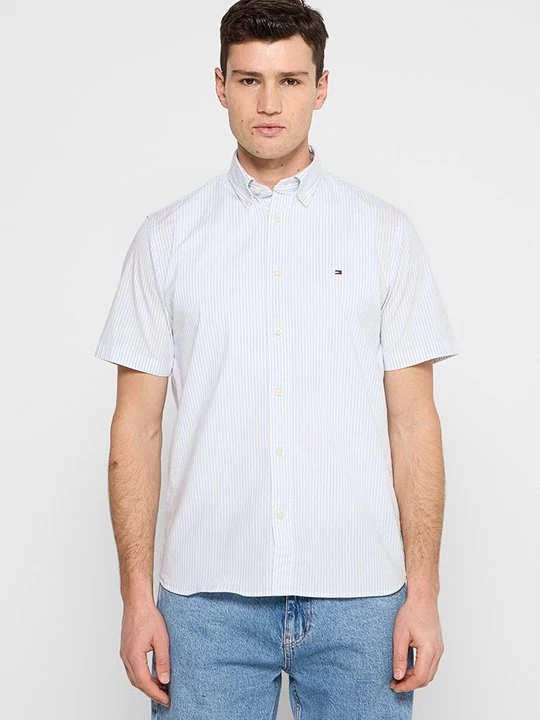 Foto van product Overhemd Tommy Hilfiger lichtblauw