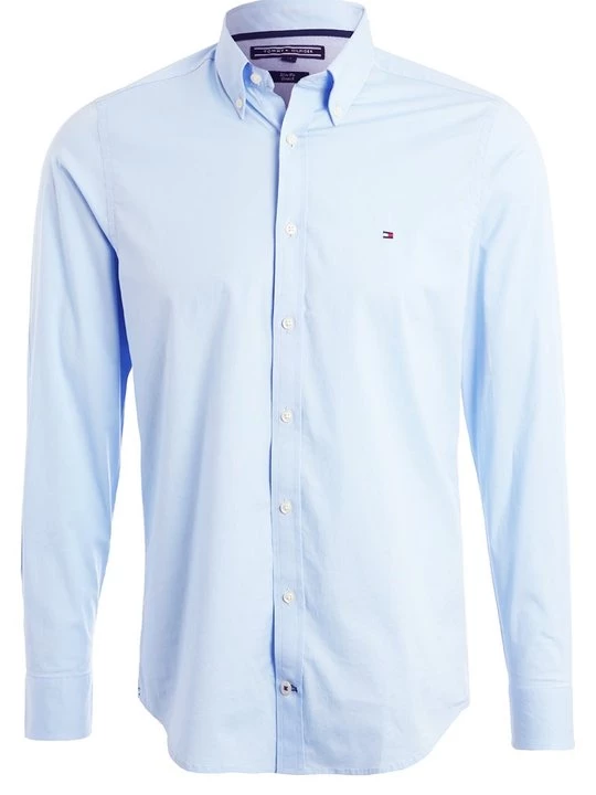 Foto van product Overhemd Tommy Hilfiger lichtblauw