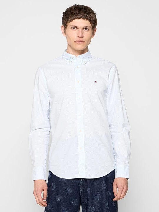 Foto van product Overhemd Tommy Hilfiger lichtblauw