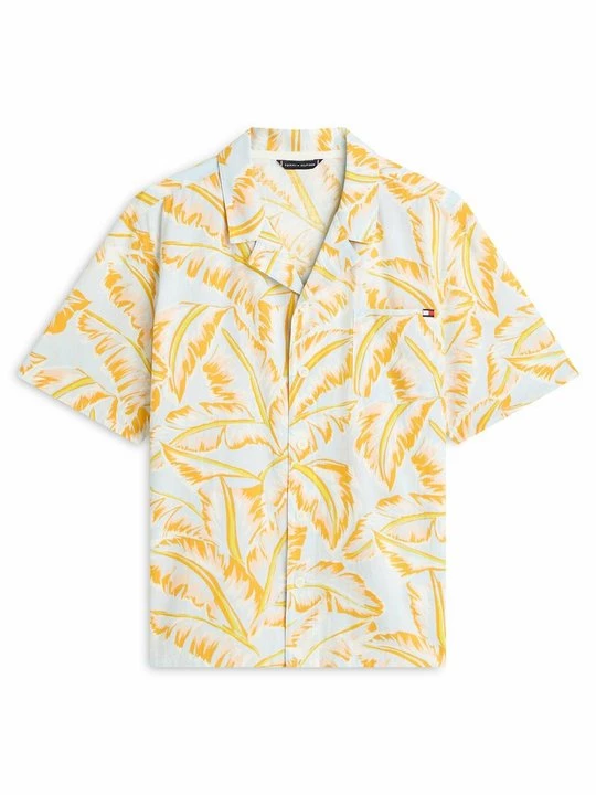 Foto van product Overhemd Tommy Hilfiger lichtgeel