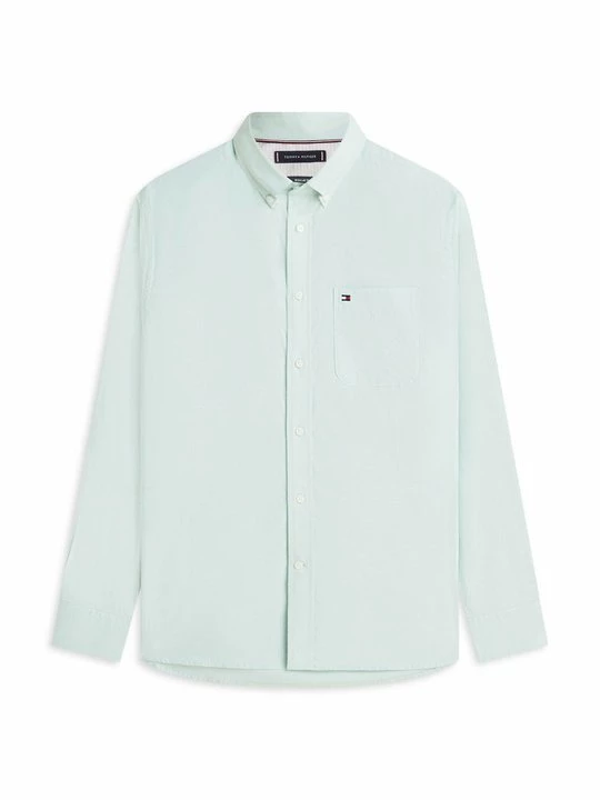 Foto van product Overhemd Tommy Hilfiger lichtgroen