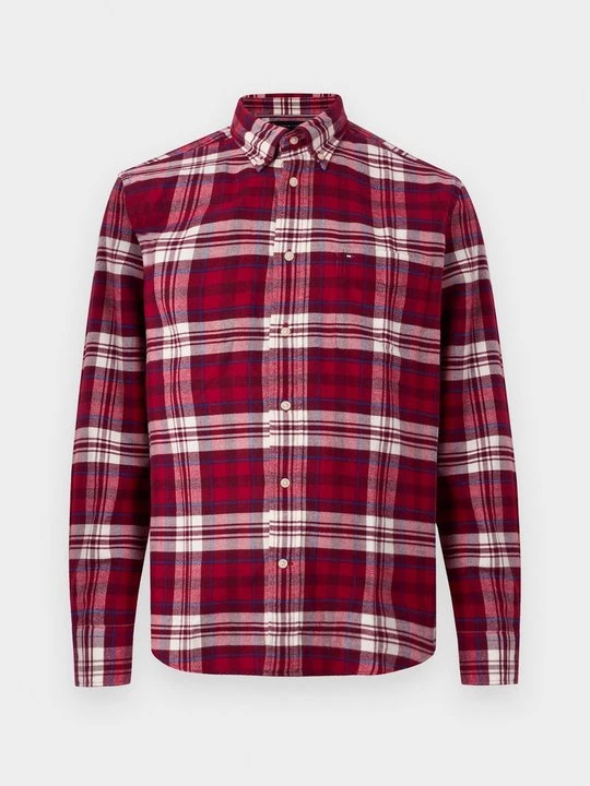 Foto van product Overhemd Tommy Hilfiger rood