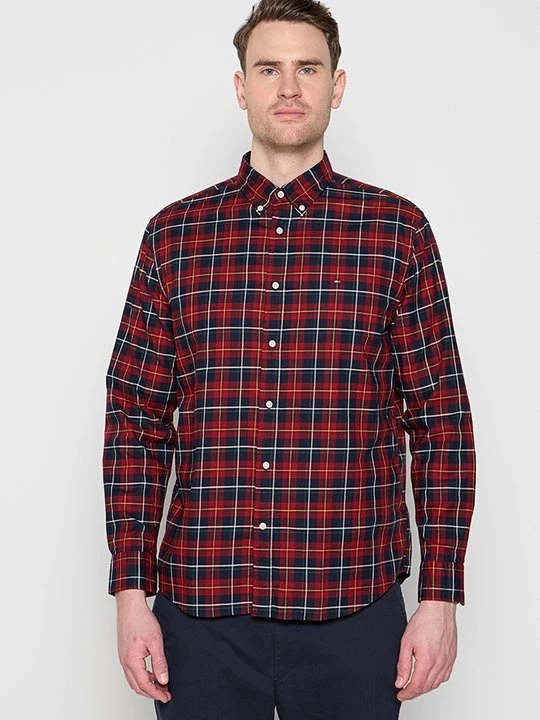 Foto van product Overhemd Tommy Hilfiger rood