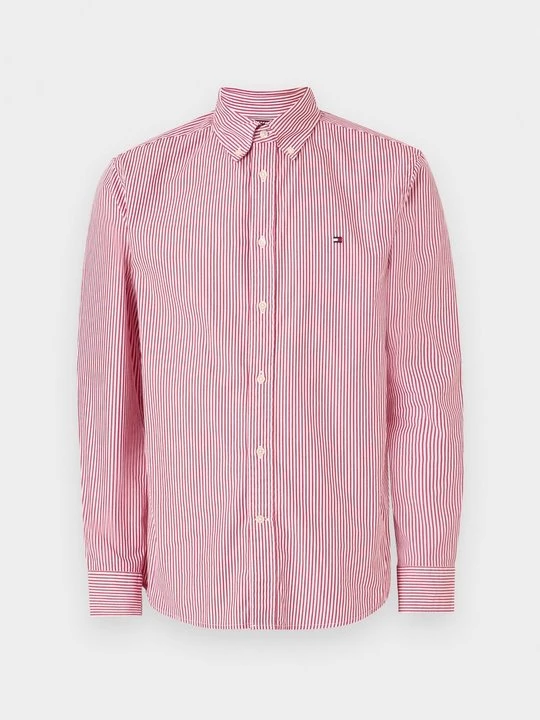 Foto van product Overhemd Tommy Hilfiger rood
