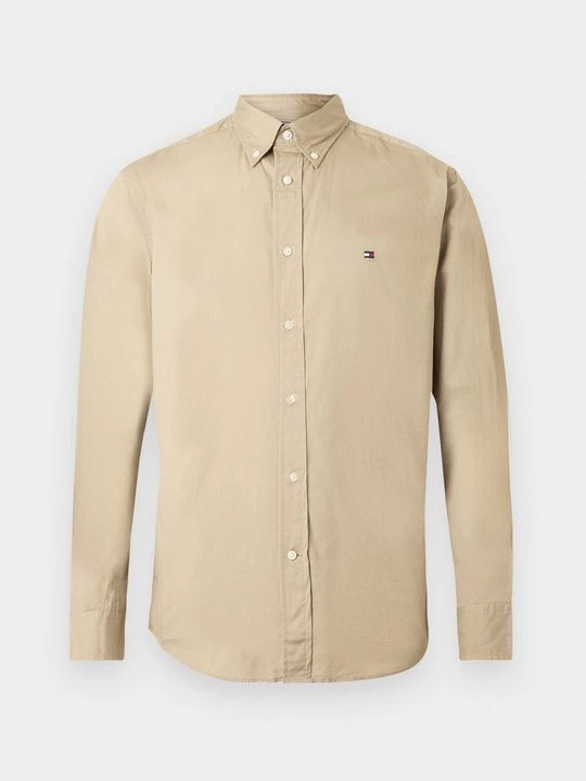 Foto van product Overhemd Tommy Hilfiger taupe