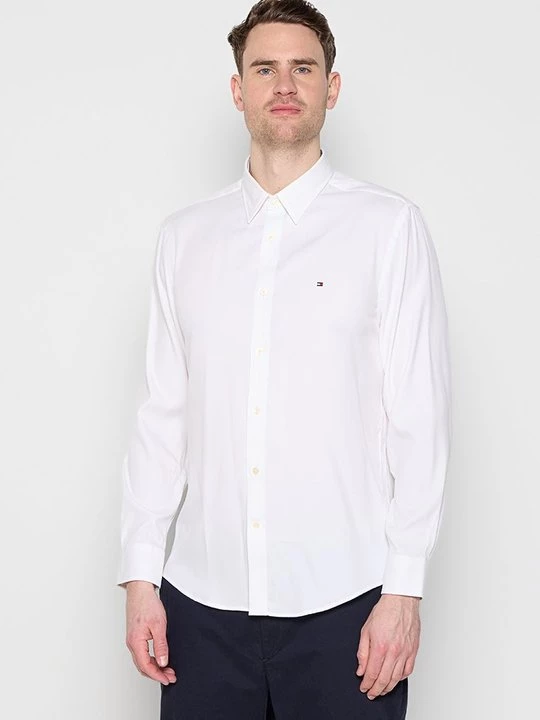 Foto van product Overhemd Tommy Hilfiger wit