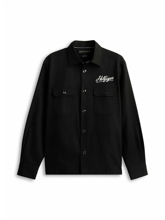 Foto van product Overhemd Tommy Hilfiger zwart